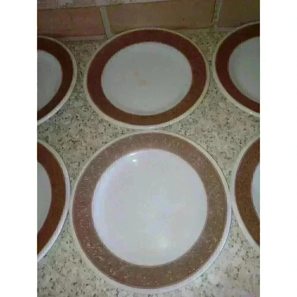 Vintage Pyrex Tableware By Corning Set Of 8 Salad Plates